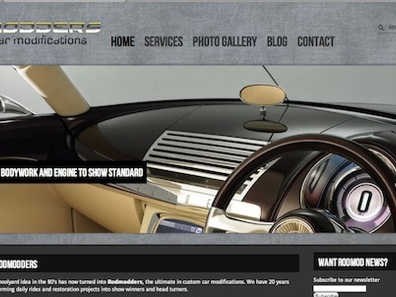 Rodmodders custom car modifications website